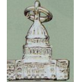 Precious Metal Capitol Building Travel Charm